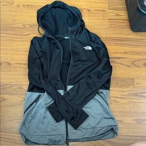 The North Face Two-Tone Black and Gray Jacket